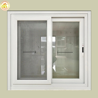 Diseño moderno personalizado precio barato ventanas correderas de aluminio a prueba de viento y aislamiento térmico para la casa