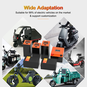 Baterí<span class=keywords><strong>a</strong></span> de Iones de Litio LiFePO4 de Venta Caliente <span class=keywords><strong>para</strong></span> Vehículo Eléctrico 48V 60V 72V 20Ah 30Ah 50Ah con BMS <span class=keywords><strong>para</strong></span> <span class=keywords><strong>Moto</strong></span> Eléctrica Ebike Scooter y AGV de 1000W - Product Image 4