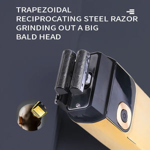 Kemei barba Trimmer <span class=keywords><strong>professionale</strong></span> per il viso <span class=keywords><strong>rasoio</strong></span> KM-2028 a tre velocità regolabile taglio di capelli macchina Display LCD barba <span class=keywords><strong>rasoio</strong></span> per gli uomini - Product Image 4