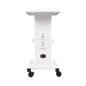 New Arrival Beauty Hair Salon Rolling Trolley Cart Beauty Salon Trolley For Laser Equipment With 4 Mobile Wheels