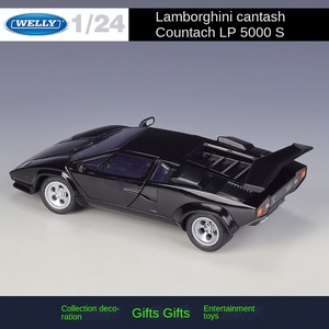 <span class=keywords><strong>Welly</strong></span> scala 1:24 Lambor Ghini Countach LP 5000 S giocattoli in lega modello auto simulazione metallo pressofusa auto per bambini adulti collezione - Product Image 4