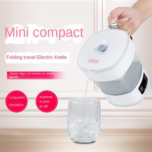Smart Travel Collapsible Foldable Water Bottle <b>Filter</b> 600ml Folding Electric <b>Kettle</b> - Product Image 3