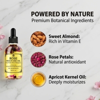 Huile multi-usage infusée aux fleurs Arresal Private Label, nourrit en profondeur les cheveux, les ongles et le corps pour une éclat naturel et des soins de santé.