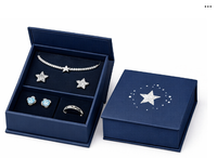 Boîte cadeau de luxe pour bijoux en fourrure avec carton ondulé recyclé, design personnalisé, gaufrage, revêtement UV mat, forme et taille personnalisables