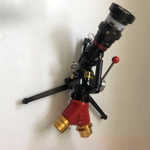 Monitor <span class=keywords><strong>de</strong></span> Agua Contra Incendios Móvil <span class=keywords><strong>de</strong></span> Alta Presión JMFIRE PSY30 <span class=keywords><strong>de</strong></span> Aleación <span class=keywords><strong>de</strong></span> Aluminio Rojo+Negro con Doble Puerto <span class=keywords><strong>de</strong></span> Ataque, Certificado CE - Product Image 3