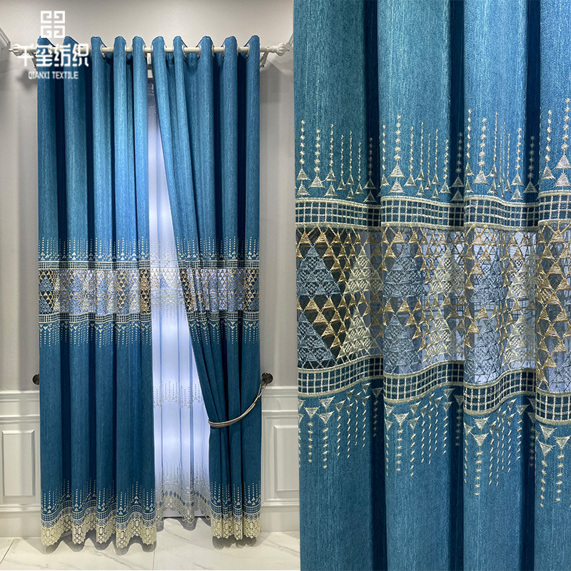 Blue cloth
