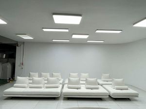 Sofá de Tela Creativo Informal para Sala de Estar Minimalista Nórdica Moderna de Dos Plazas, <span class=keywords><strong>sin</strong></span> <span class=keywords><strong>Respaldo</strong></span> ni Reposabrazos - Product Image 3