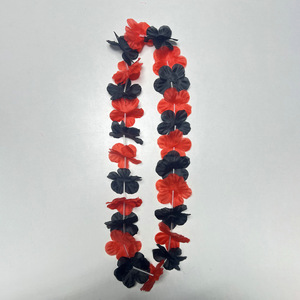 HLC personalizado Hula flor Hawaii Leis Mardi Gras lanza Saint <span class=keywords><strong>Iris</strong></span> Garland patriótico collar largo Artificial Floral Lei lanza - Product Image 5