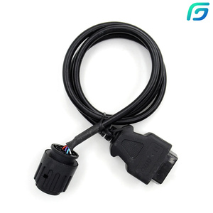 Venta de Cable para BMW <span class=keywords><strong>ICOM</strong></span> D, Cable de diagnóstico para motocicletas, para BMW, adaptador de 10 pines, cable OBDII, al mejor <span class=keywords><strong>precio</strong></span> - Product Image 3