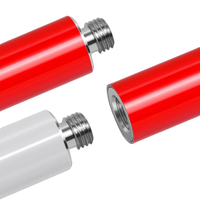 Produit Phare : Jalon de Topographie Télescopique pour GPS RTK, Accessoire de Mesure, Jalon Porte-Prisme pour Station Totale