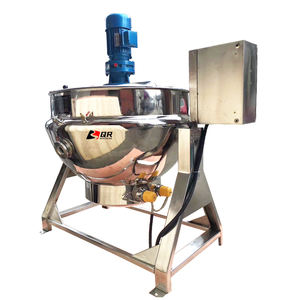 Mezclador de cocina planetario Gas de vapor Calefacción electromagnética Cocina automática <span class=keywords><strong>Wok</strong></span> Agitación planetaria Hervidor con camisa - Product Image 4