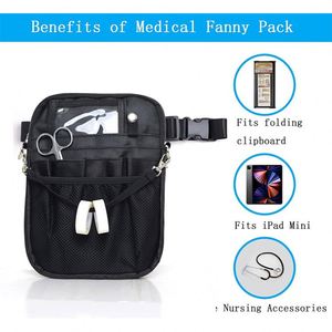 Nurse Fanny Pack Multi Compartment Waist Organizer Tool Bag for Students Practitioners Medical Professionals - Product Image 4