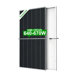 Pannelli solari di potenza 550w 600W pannelli solari fotovoltaici con prezzo ragionevole prodotti a energia solare pannello solare syst