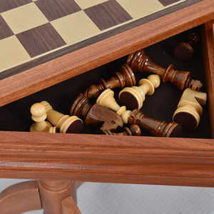 3 in 1 <strong>Chess</strong> <strong>Board</strong> <strong>Table</strong> Game <strong>Board</strong> Rustic Living Room Decor End <strong>Table</strong> Small Side <strong>Table</strong> - Product Image 4