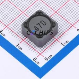 DRH125-470MT ตัวเหนี่ยวนำไฟฟ้าแบบ SMD, 12.5x12.5 มม. ( ค่าความเหนี่ยวนำ: 47uH ) ( ความแม่นยำ: 20% กระแสไฟฟ้าที่กำหนด: 1.8A ) - Product Image 1