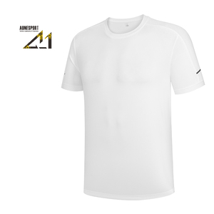 T-shirt en coton décontracté de haute qualité pour hommes, style de rue à manches courtes et polos à épaules tombantes - Product Image 4