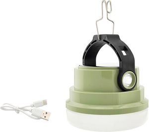 Linterna solar LED de alta capacidad de lujo Lámpara de supervivencia de material ABS para acampar al aire libre Glamping IP65 Blanco Azul Verde - Product Image 1