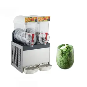 Super Quality Commercial Ice Slush Machine Frozen Drink 2 Bowls Granita Slush Machine