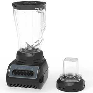 <span class=keywords><strong>Blender</strong></span> et extracteur de jus électrique domestique 2-en-1 350W 2 vitesses avec pot en plastique de 1,5 L et 4 lames - Product Image 4