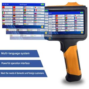 Impresora de Inyección de Tinta Portátil de Mano con Pantalla Táctil de 4.3 Pulgadas, Distancia de Impresión de 2-5 mm para Superficies Planas, Curvas y Rugosas, Código de Fecha de Fábrica - Product Image 2