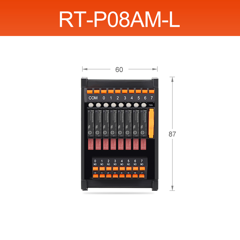 RT-P08M-L 24V   อาร์ที-พี08เอ็ม-แอล 24V