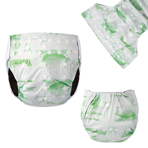 Couches lavables écologiques réutilisables imperméables pour tout-petits, culottes d'<span class=keywords><strong>apprentissage</strong></span> en coton pour bébés, couches en tissu lavables - Product Image 5