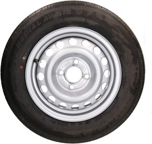 Nuevo Conjunto <span class=keywords><strong>de</strong></span> Neumático y Llanta Radial <span class=keywords><strong>para</strong></span> Remolque, Llanta <span class=keywords><strong>de</strong></span> Acero Plateada <span class=keywords><strong>de</strong></span> 14 Pernos <span class=keywords><strong>para</strong></span> Remolques <span class=keywords><strong>de</strong></span> RV, Barcos, Utilitarios y <span class=keywords><strong>Carga</strong></span> - Product Image 2