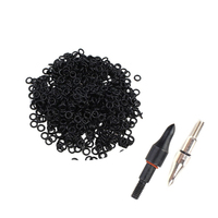 Pointes de flèches en caoutchouc Linkboy Archery 3mm ID 5mm OD avec joints toriques et rondelles pour le tir sur cible et accessoires de tir