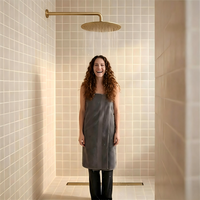 Douche murale moderne en acier inoxydable de 24 pouces à haute pression, économie d'eau, écologique, pour cuisine et toilettes