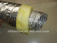CHINAFORE Conduits d'air semi-rigides extensibles en aluminium résistants au feu, conduits de ventilation flexibles pour hôtels