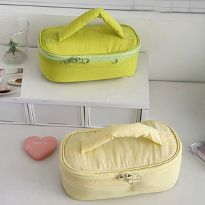 Borsa Cosmetica Impermeabile <span class=keywords><strong>in</strong></span> Nylon Multicolore <span class=keywords><strong>per</strong></span> Donne e Ragazze, Personalizzabile con Logo, <span class=keywords><strong>per</strong></span> Viaggi, Shopping e Attività all'Aperto, Facile da Riporre - Product Image 4