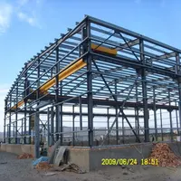 steel structure building for gas or oil processing plant