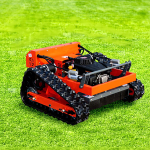 เครื่องตัดหญ้าหุ่นยนต์ตีนตะขาบรถใช้ในฟาร์มใช้น้ำมันเบนซิน - Product Image 1