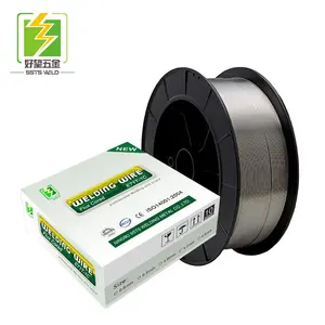 Fornecedor fábrica Flux Core Gasless Aço Inoxidável Mig Flux Cored Welding Wire 0.8mm 15 Kg Roll E71t-11 Flux Spool Cover