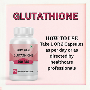 Private Label Liposomal Glutathione Collagen 500mg with Vitamin C OEM Custom Manufacturing Dietary <b>Supplement</b> - Product Image 1