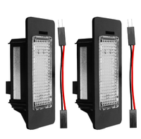 Luz de placa de matrícula LED para coche, luz RGB para Audi A1 A4 B8 A5 S5 A6 S6 A7 Q5 TT TTS 2D para VW Car Staring