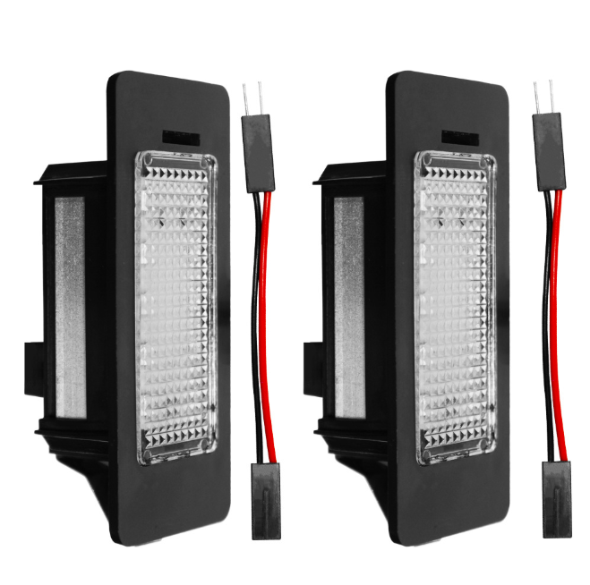 LED License Plate Light for Audi A4 Plug and Play, IP67 Waterproof