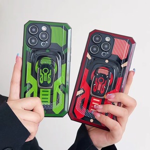 Mát người đàn ông chống sốc TPU PC trường hợp điện thoại cho <span class=keywords><strong>Iphone</strong></span> 15 14 Pro Max 13 12 11 XS x XR 7 8 cộng với Vòng chủ Cover quay lại fundas - Product Image 3