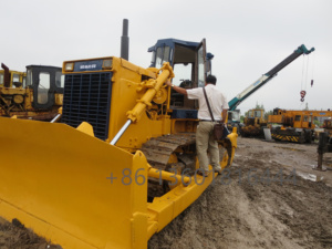 Bulldozer sobre orugas usado Original Komatsu D85P de Japón para la construcción con motor de bomba de componentes básicos - Product Image 6