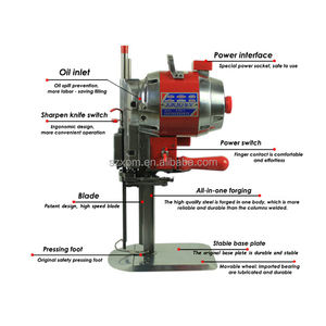 Tijeras Eléctricas para <span class=keywords><strong>Ropa</strong></span>, Máquina Automática <span class=keywords><strong>de</strong></span> Corte <span class=keywords><strong>de</strong></span> Tela - Product Image 5