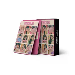 55 adet/takım 1 & 2 HD Photocards arasında iki kez yeni albüm çift taraflı LOMO kartları Nayeon Momo Mina kutulu kartpostal hayranları hediye