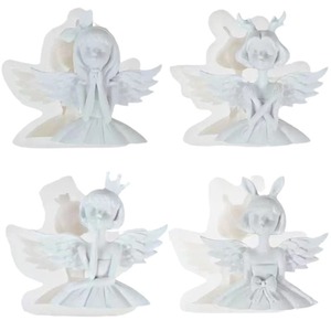 Angel Girl Silicone Mold For Candle Epoxy Resin DIY Craft Ornament Mold - Product Image 5