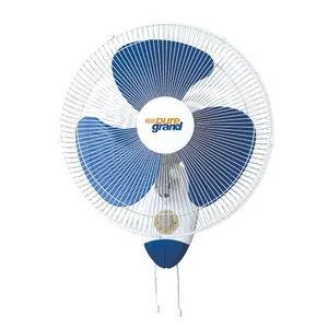 Gray singapur elektrische niedrigen preis verschiedene farbe kleine 3 klingen hause decke soundless große moderne 16 zoll wand fan