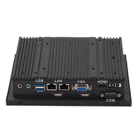 7 pulgadas FHD plano todo en uno Panel industrial Pc táctil capacitiva Panel de pantalla táctil industrial Pc