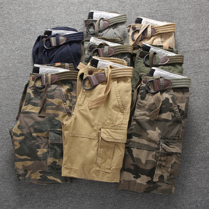 Offre Spéciale 100% coton hommes été décontracté coton camouflage entraînement <span class=keywords><strong>bermuda</strong></span> shorts pour hommes - Product Image 6