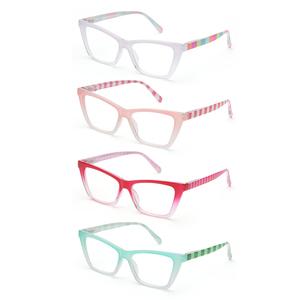 <span class=keywords><strong>Gafas</strong></span> de Lectura con Marco Grande de Ojo de Gato, Material Clásico para PC, Anti Luz Azul, Color Rojo, para Mujer, Ópticas, para <span class=keywords><strong>Presbicia</strong></span> - Product Image 2