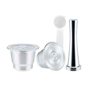Juego de accesorios de cocina de lujo ICAFILAS, herramientas de Barista que incluyen Cápsula de café vacía, filtro de té de acero reutilizable - Product Image 4