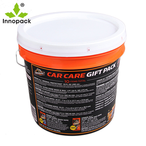 Seau en plastique de 16 kg avec couvercle, personnalisable, en matériau PP de qualité alimentaire, résistant aux hautes températures - Product Image 5