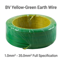 Einadriges PVC-Kupferkabel 1,5 mm 2,5 mm 4 mm 6 mm 100 mm Elektrokabel für Hausinstallationen