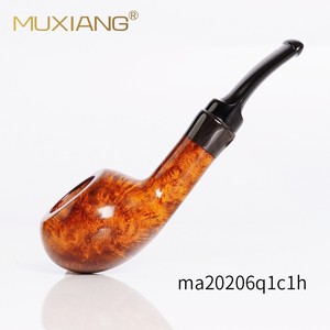 Briarwood Tobacco Pipe Bent Type Handmade Smoking Pipe For Personal Gift 100 Pcs Carton - Product Image 3